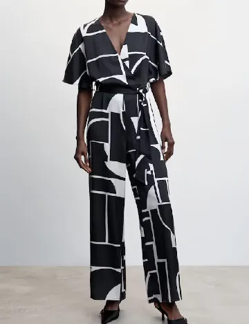 Salopeta Mango, negru Negru