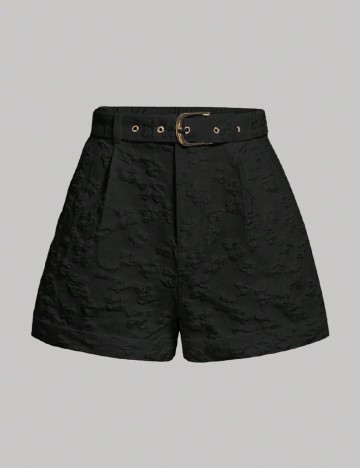 Pantaloni scurti SHEIN, negru