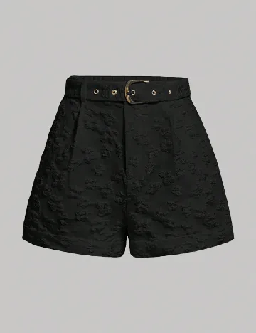 Pantaloni scurti SHEIN, negru Negru