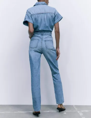 Salopeta Zara, albastru Albastru