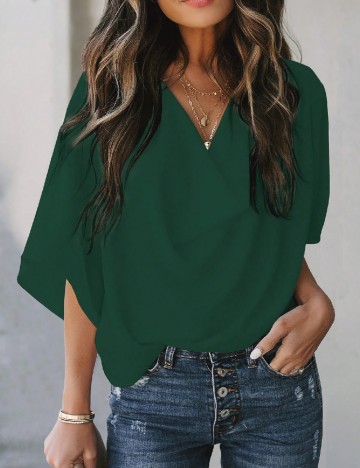 Bluza SHEIN, verde