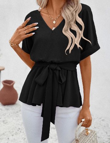 Bluza SHEIN, negru
