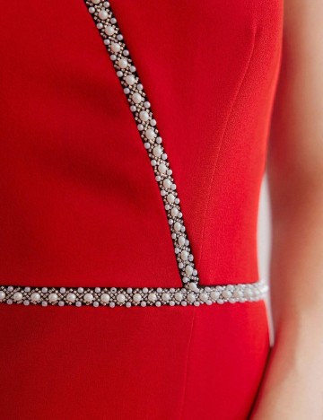 Rochie medie MOTF, rosu