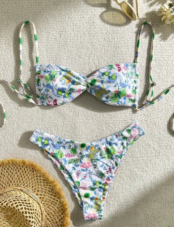 Costum de baie SHEIN, mix culori