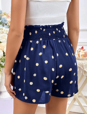 Pantaloni scurti SHEIN Maternity, bleumarin