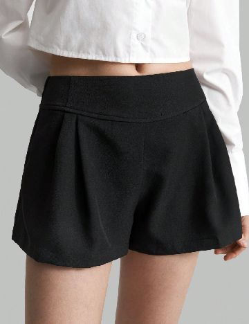 Pantaloni scurti SHEIN, negru