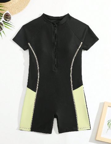 Costum de baie Shein Kids, negru