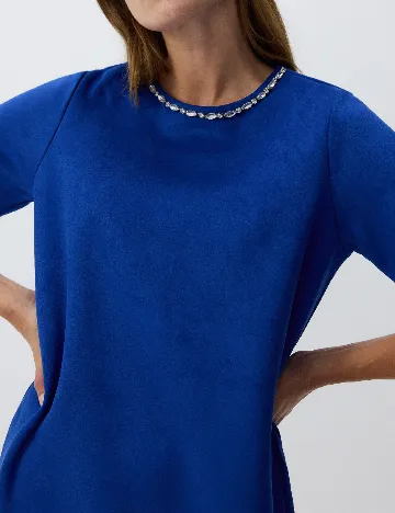 Rochie scurta Reserved, albastru Albastru