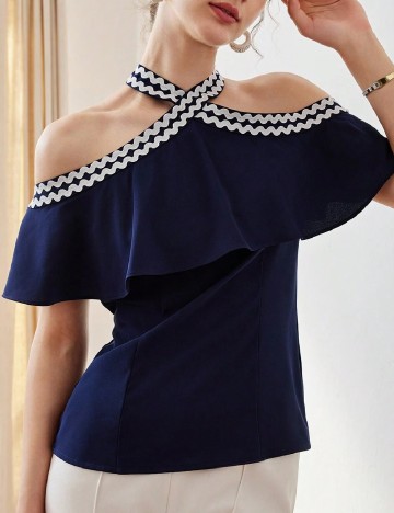 Bluza MOTF, bleumarin