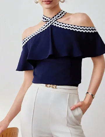 Bluza MOTF, bleumarin Albastru