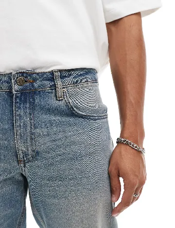 Blugi ASOS, albastru Albastru
