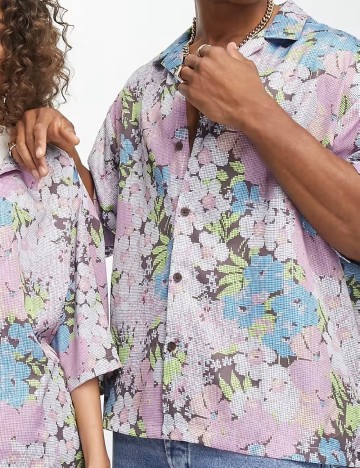 Camasa ASOS, mix culori