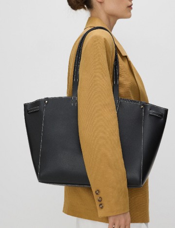 Geanta Reserved, negru