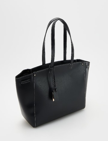 Geanta Reserved, negru