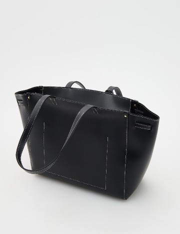 Geanta Reserved, negru