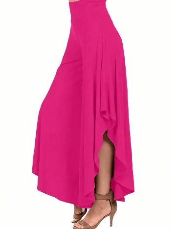Pantaloni SHEIN, roz Roz