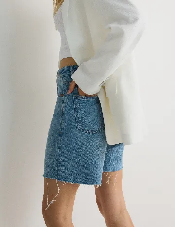 Pantaloni scurti Reserved, albastru Albastru