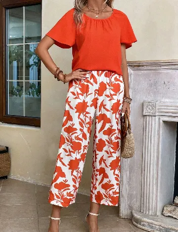 Compleu Emery Rose, portocaliu/allb