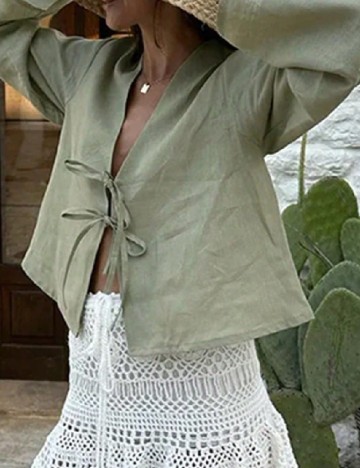 Bluza SHEIN, verde