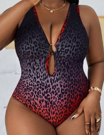 Costum de baie SHEIN CURVE, mix culori