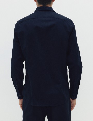Camasa Reserved, bleumarin
