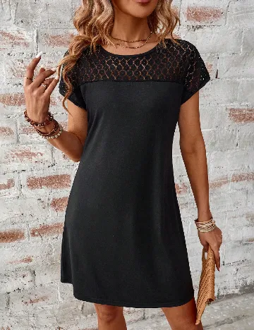 Rochie scurta Emery Rose, negru Negru