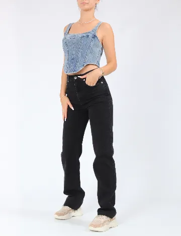 Blugi ASOS, negru Negru