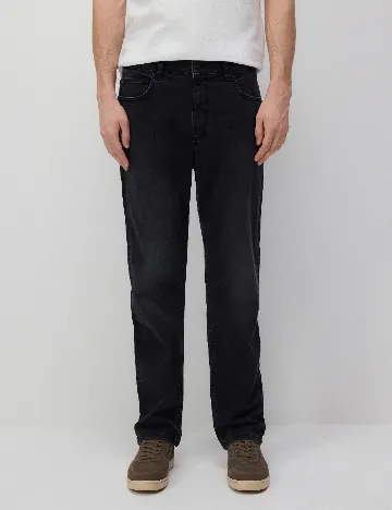 Blugi Reserved, negru Negru