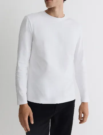 Bluza Reserved, alb Alb