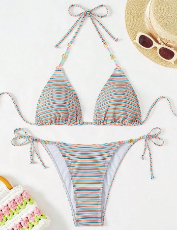 Costum de baie SHEIN, mix culori