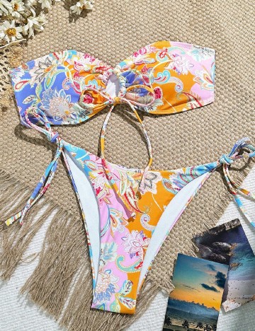 Costum de baie SHEIN, mix culori