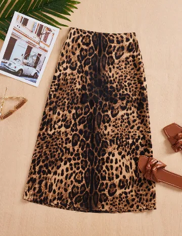 Fusta SHEIN, animal print