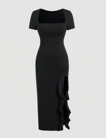 Rochie lunga SHEIN, negru