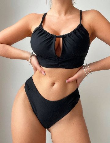 Costum de baie SHEIN, negru