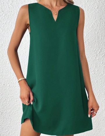 Rochie scurta SHEIN, verde