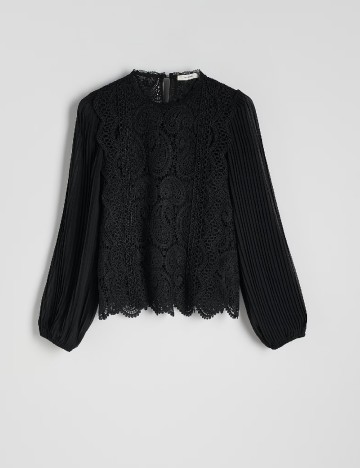 Bluza Reserved, negru