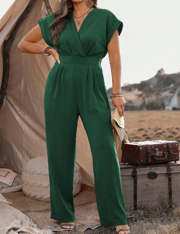 Salopeta SHEIN CURVE, verde