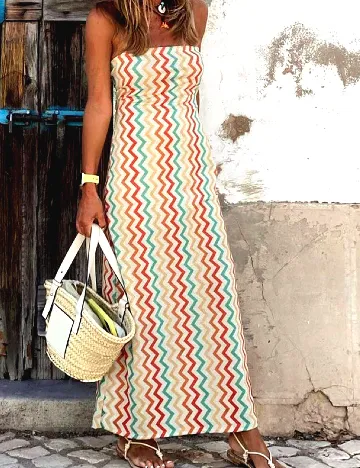 Rochie lunga SHEIN, mix culori