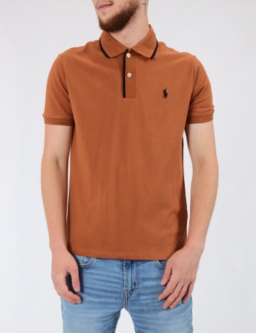 Tricou Polo Ralph Lauren, maro