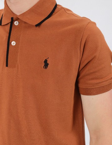 Tricou Polo Ralph Lauren, maro