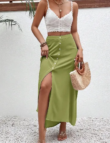 Fusta SHEIN, verde