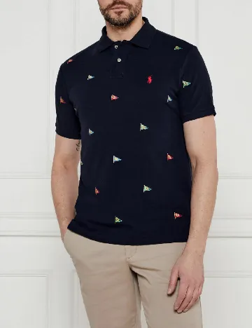 Tricou Polo Ralph Lauren, bleumarin