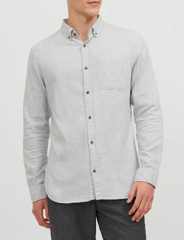 Camasa Jack&Jones Plus Size Men, gri
