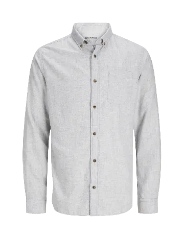 Camasa Jack&Jones Plus Size Men, gri