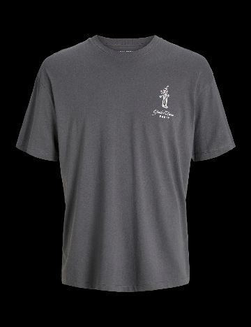Tricou Jack&Jones Plus Size Men, gri