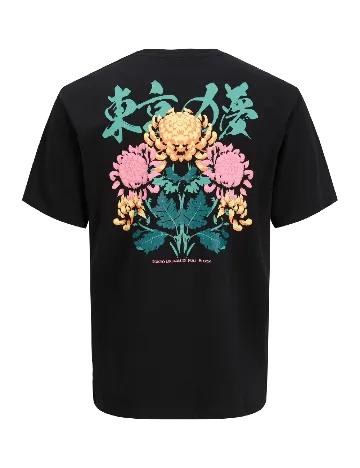 Tricou Jack&Jones Plus Size Men, negru