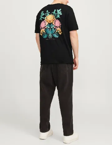 Tricou Jack&Jones Plus Size Men, negru