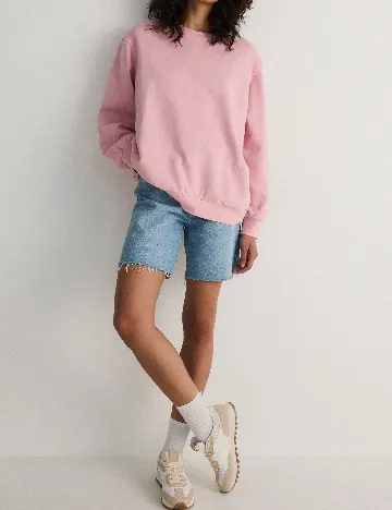 Bluza Reserved, roz Roz