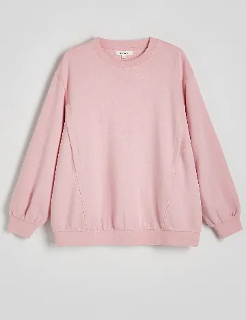 Bluza Reserved, roz Roz
