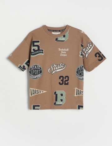 Tricou Reserved, maro